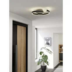 Eglo Taklampa Andabaia-Z Aluminium Svart 37W 4450lm - 830-865 Justerbar Vit | Dimbar
