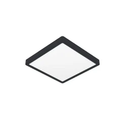 Eglo Taklampa Badrumsbelysning Fueva 6 Plast Svart 13W 2100lm - 827-840-865 CCT