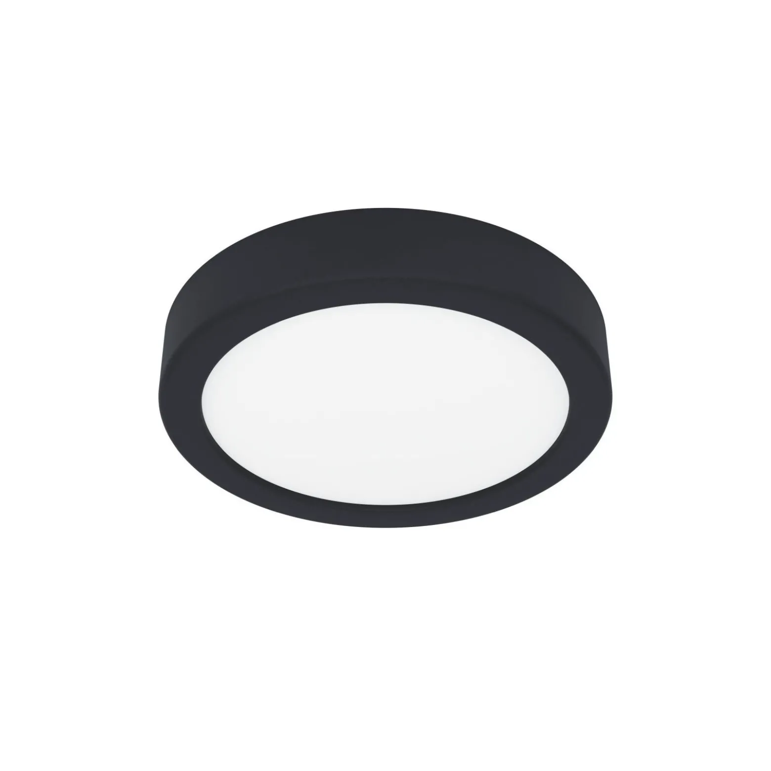 Eglo Taklampa Badrumsbelysning Fueva 6 Plast Svart 7.5W 1000lm - 827-840-865 CCT