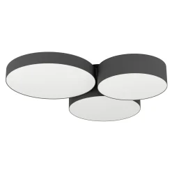 Eglo Taklampa Barbano-Z Stål Svart 7W 850lm - 827-865 Justerbar Vit | Dimbar