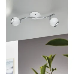 Eglo Taklampa Bimeda Stål Vit 2W 250lm - 830 Varm Vit