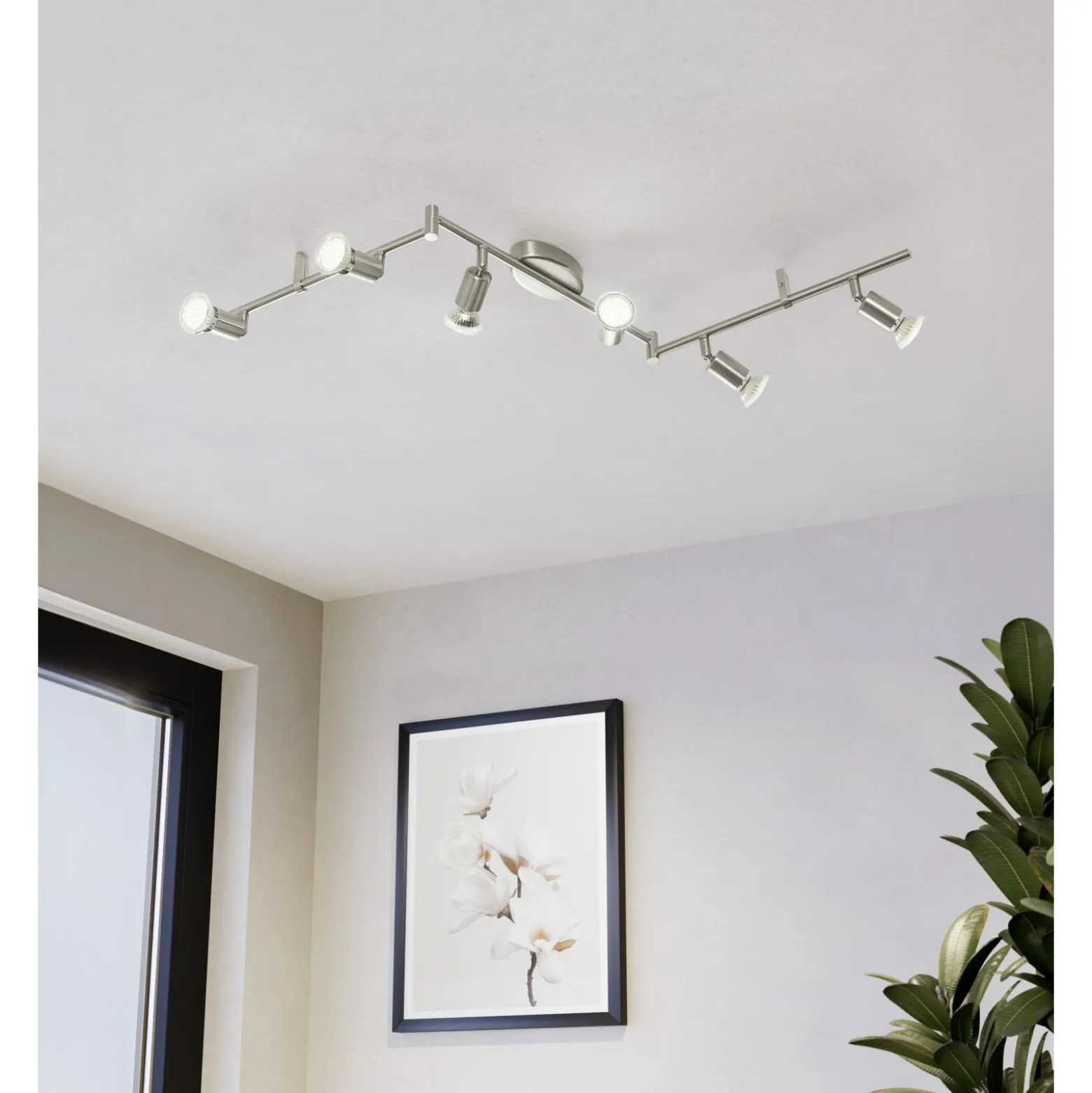 Eglo Taklampa Buzz-led Stål Grå 2W 250lm - 830 Varm Vit