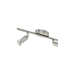 Eglo Taklampa Buzz-LED Stål Satin Nickel 4x2.8W 4x250lm - 830 Varm Vit | IP20 - Inkl. 4x GU10