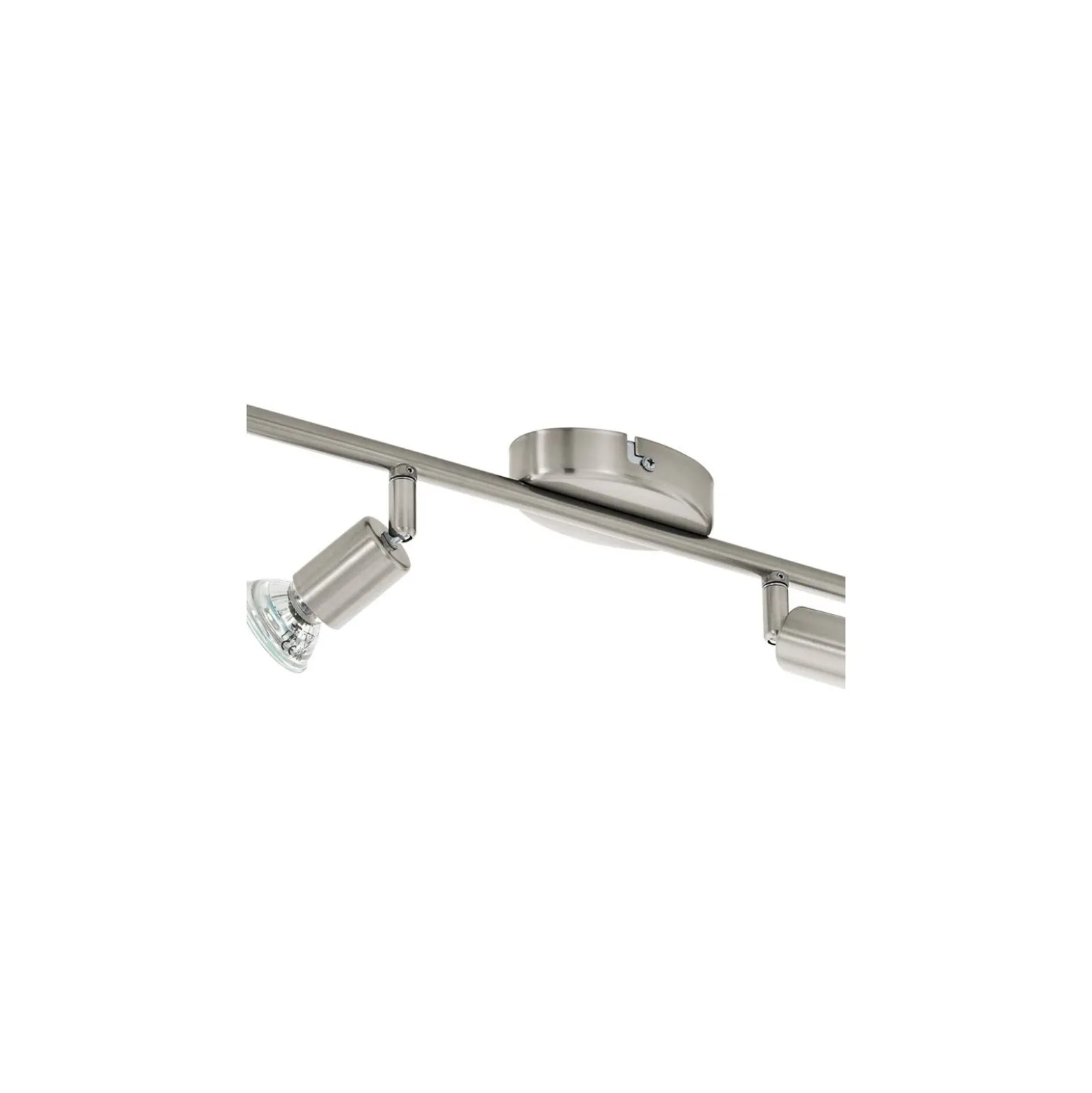 Eglo Taklampa Buzz-LED Stål Satin Nickel 4x2.8W 4x250lm - 830 Varm Vit | IP20 - Inkl. 4x GU10
