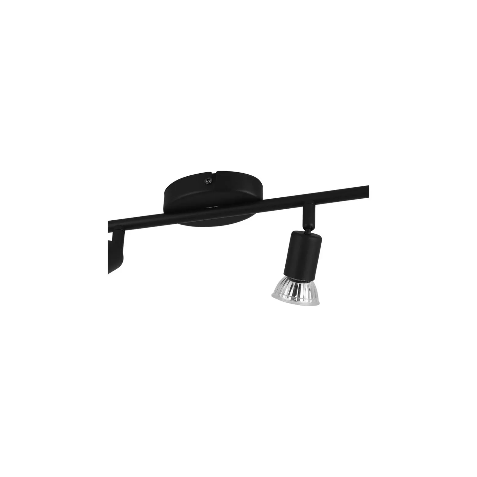 Eglo Taklampa Buzz-LED Stål Svart 4x2.8W 4x250lm - 830 Varm Vit | IP20 - Inkl. 4x GU10