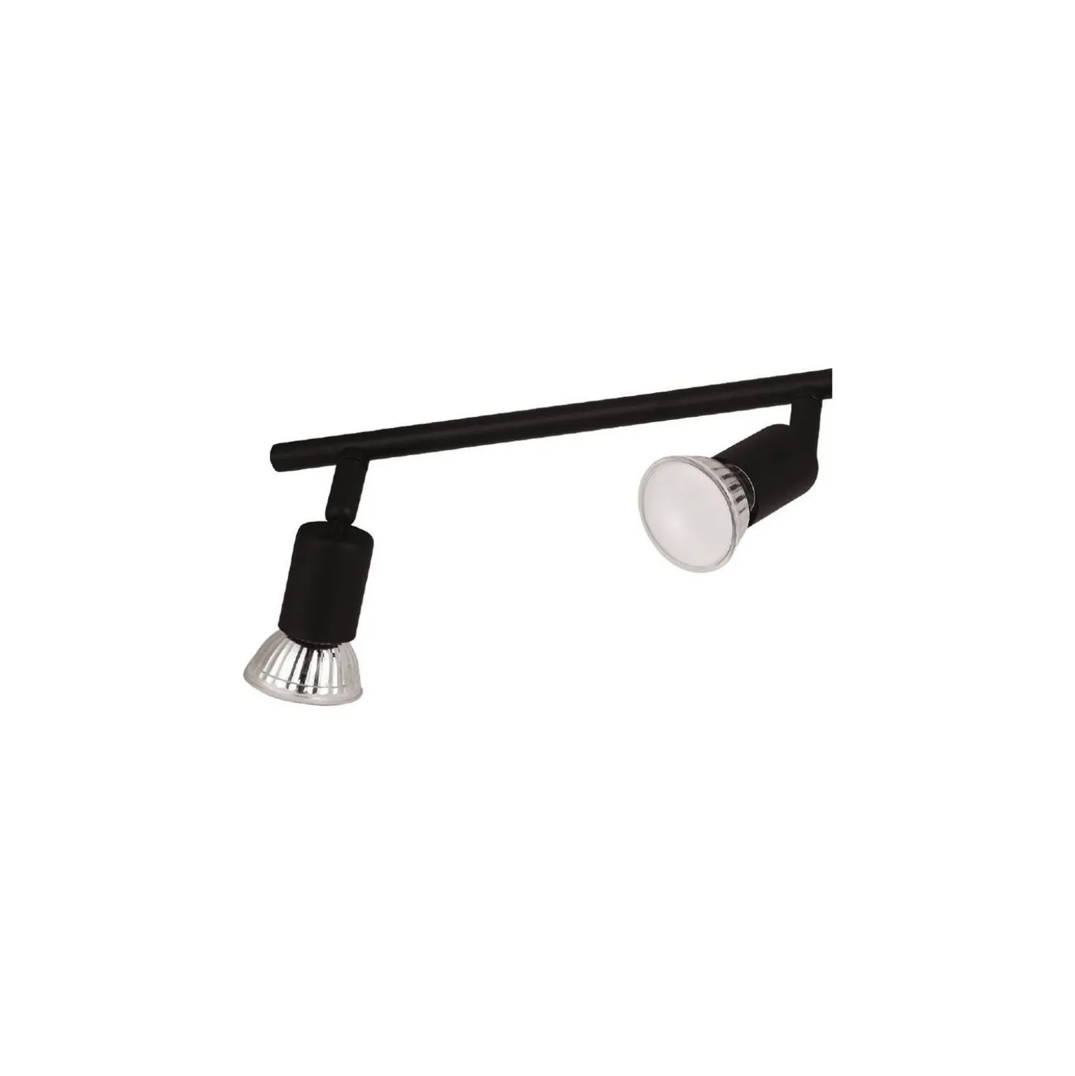 Eglo Taklampa Buzz-LED Stål Svart 4x2.8W 4x250lm - 830 Varm Vit | IP20 - Inkl. 4x GU10