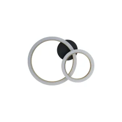 Eglo Taklampa Calliera Stål Svart Guld 12W 1500lm - 840 Kallvit | IP20 - Dimbar
