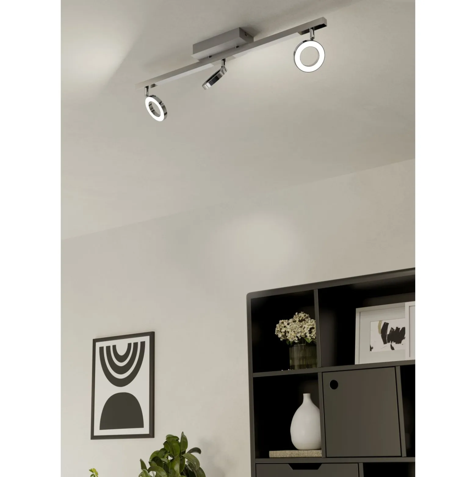 Eglo Taklampa Cardillio 1 Aluminium Aluminium 3W 440lm - 830 Varm Vit