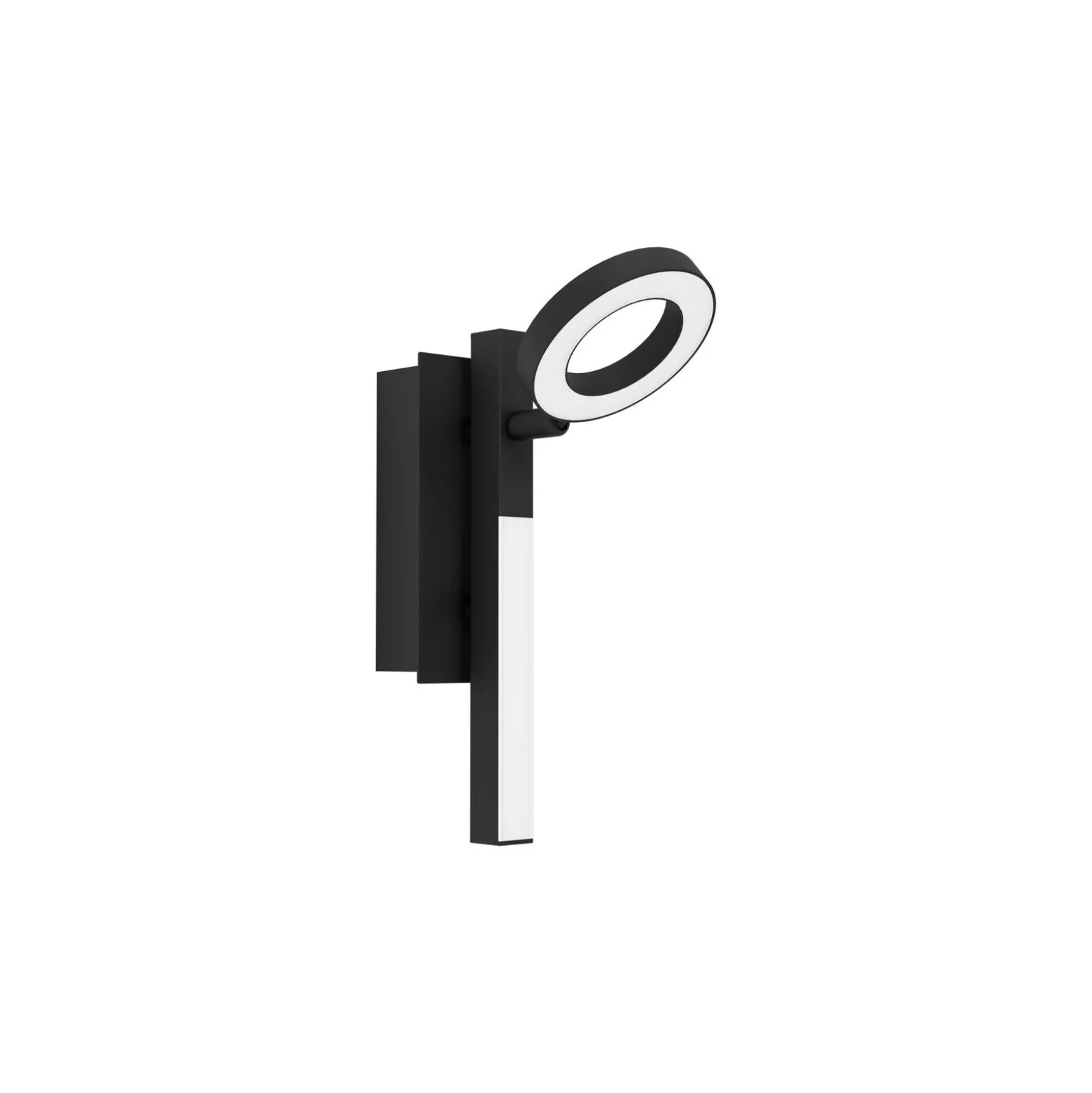 Eglo Taklampa Cardillio 2 Aluminium Stål Svart 3.2W 400lm - 830 Varm Vit | IP20