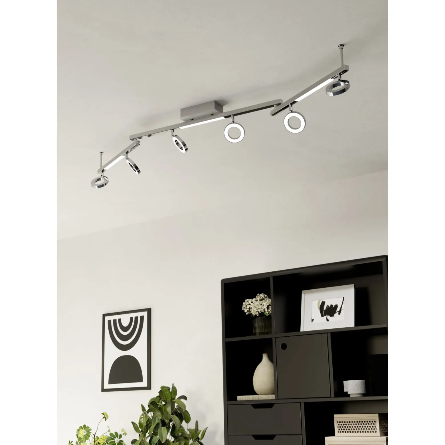 Eglo Taklampa Cardillio 1 Aluminium Aluminium 3W 440lm - 830 Varm Vit