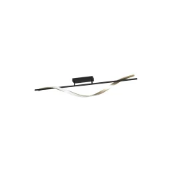 Eglo Taklampa Conaprato Stål Brushed Mässing, Svart 20W 2500lm - 827-840-865 CCT | Dimbar
