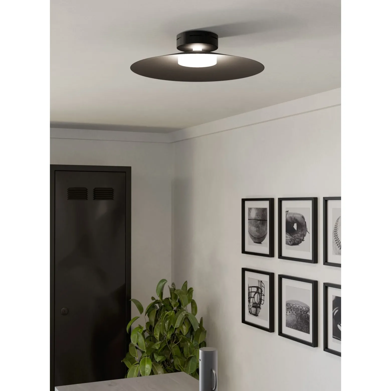 Eglo Taklampa Conomavilla-Z Stål Svart 15W 2000lm - 827-865 Justerbar Vit | 450mm - Dimbar