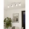 Eglo Taklampa Davida Stål Krom 4W 400lm - 830 Varm Vit