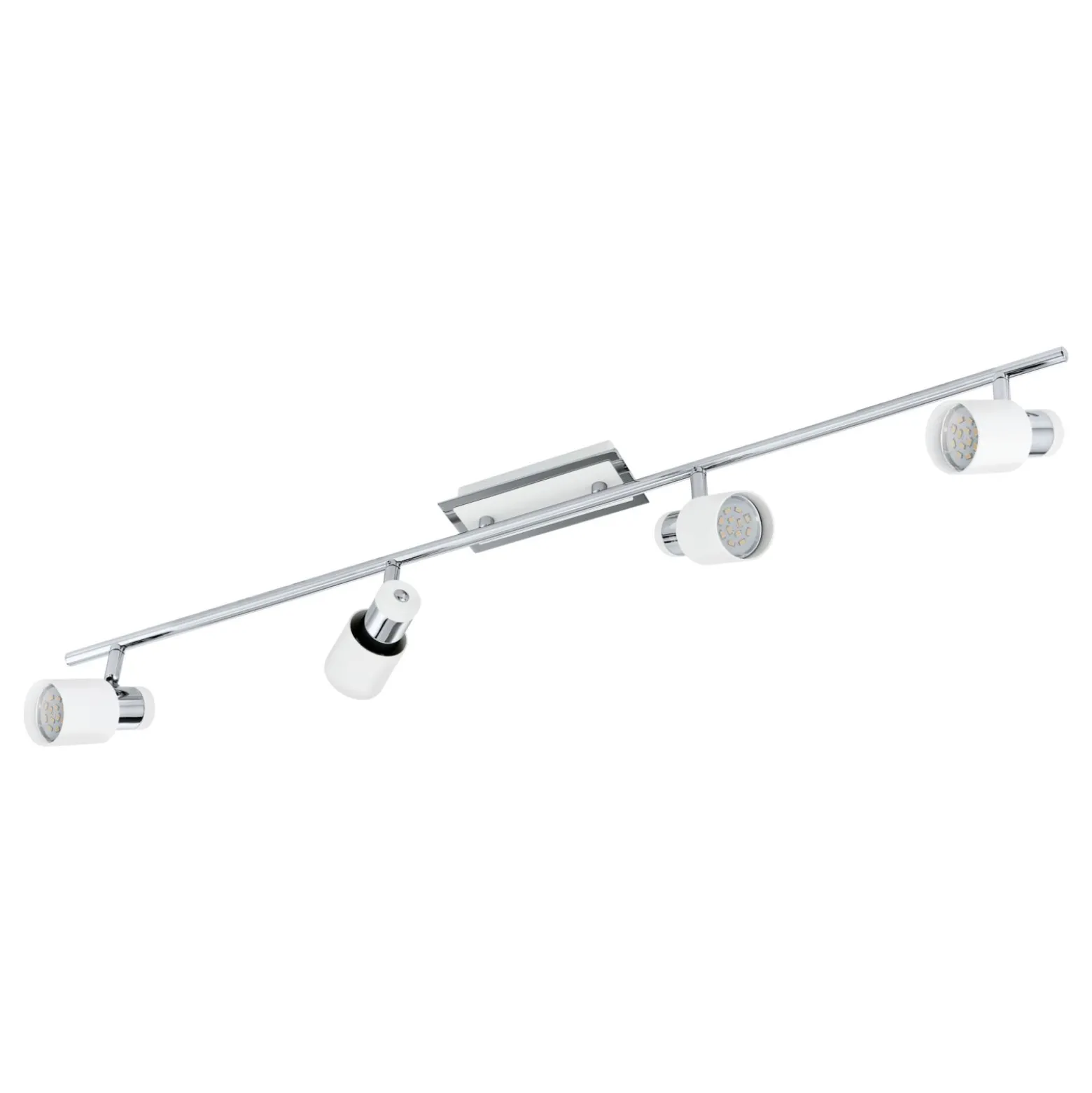 Eglo Taklampa Davida Stål Krom 4W 400lm - 830 Varm Vit