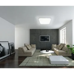 Eglo Taklampa Frania Stål Vit 10W 1100lm - 830 Varm Vit
