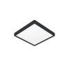 Eglo Taklampa Fueva 6 Plast Svart 13W 2100lm - 827-840-865 CCT