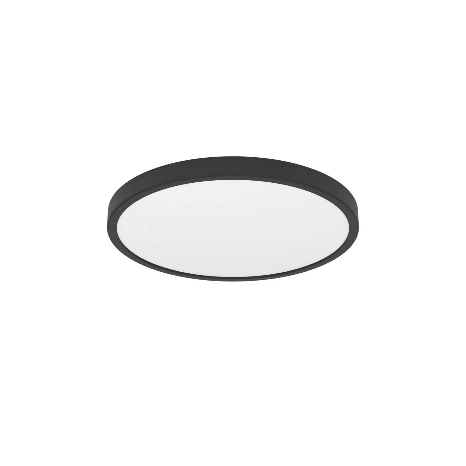 Eglo Taklampa Fueva 6 Plast Svart 17W 2900lm - 827-840-865 CCT