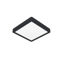 Eglo Taklampa Fueva 6 Plast Svart 10.5W 1700lm - 827-840-865 CCT