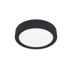 Eglo Taklampa Fueva 6 Plast Svart 7.5W 1000lm - 827-840-865 CCT