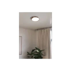 Eglo Taklampa Fueva 6 Stål Satin Nickel 14.2W 2000lm - 827-840-865 CCT