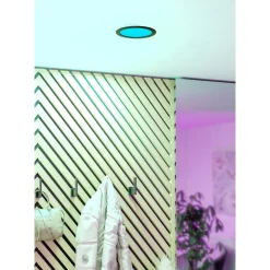 Eglo Taklampa Fueva 6-z Plast Svart 9W 1150lm - 827-865 Justerbar Vit | 168mm - IP44 - Dimbar