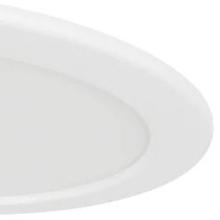 Eglo Taklampa Fueva 6-z Plast Vit 9W 1150lm - 827-865 Justerbar Vit | 168mm - IP44 - Dimbar