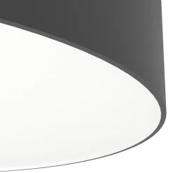 Eglo Taklampa Gallizzi-Z Plast Svart 15W 1900lm - 827-865 Justerbar Vit | 390mm - Dimbar