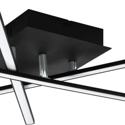 Eglo Taklampa Lasana 3 Stål Aluminium Svart 35W 1500lm - 830 Varm Vit