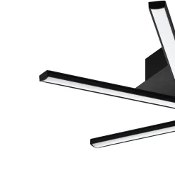 Eglo Taklampa Lasana 3 Stål Aluminium Svart 35W 1500lm - 830 Varm Vit
