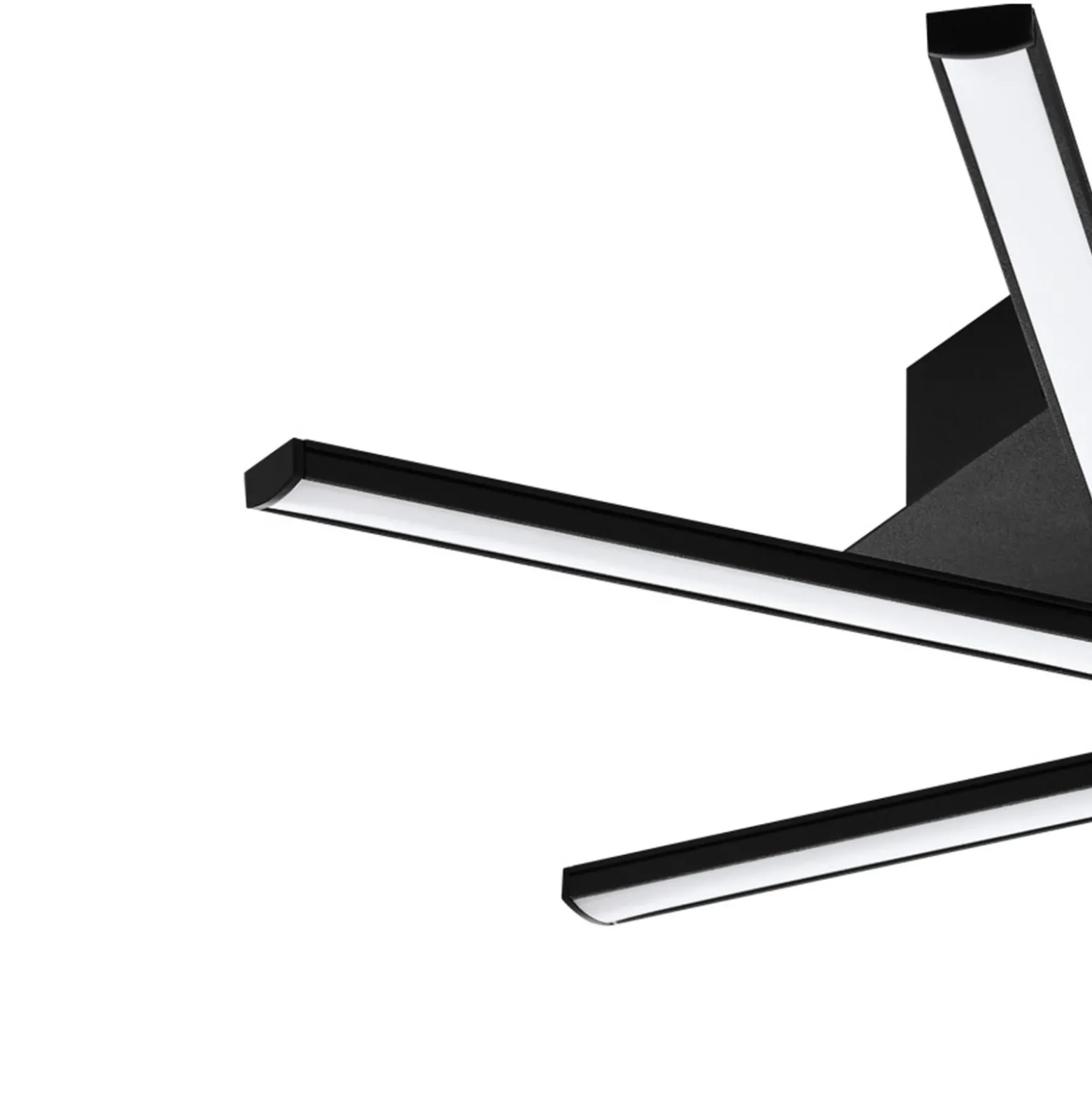 Eglo Taklampa Lasana 3 Stål Aluminium Svart 35W 1500lm - 830 Varm Vit