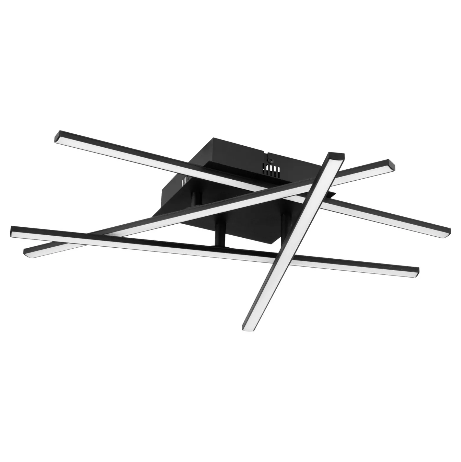 Eglo Taklampa Lasana 3 Stål Aluminium Svart 35W 1500lm - 830 Varm Vit