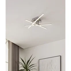 Eglo Taklampa Lasana 1 Stål Krom 35W 1500lm - 830 Varm Vit