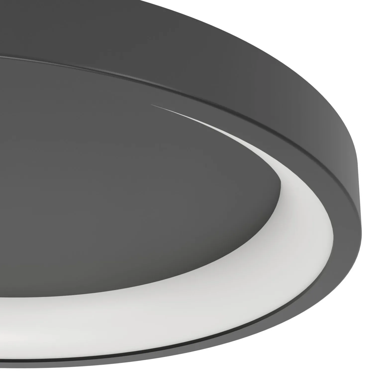 Eglo Taklampa Loretello-Z Stål Svart 19W 2430lm - 827-865 Justerbar Vit | 350mm - Dimbar