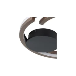 Eglo Taklampa Mezzomonte Aluminium Stål Brons Svart 20W 1600lm - 827-865 Justerbar Vit | IP20 - Dimbar