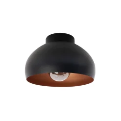 Eglo Taklampa Mogano 2 Svart, Koppar | Passande för E27