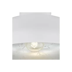 Eglo Taklampa Mogano Vit, Silver | Passande för E27
