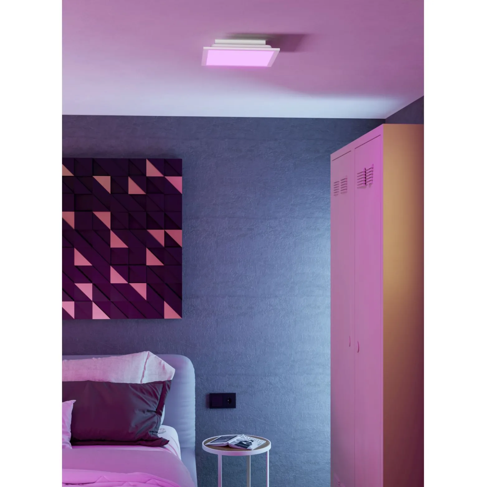 Eglo Taklampa Moradillo-Z Stål Vit 14W 1700lm - 827-865 Justerbar Vit | Dimbar