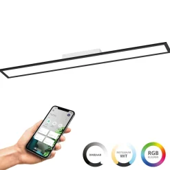Eglo Taklampa Moradillo-Z Stål Svart 28W 3300lm - 827-865 Justerbar Vit | Dimbar