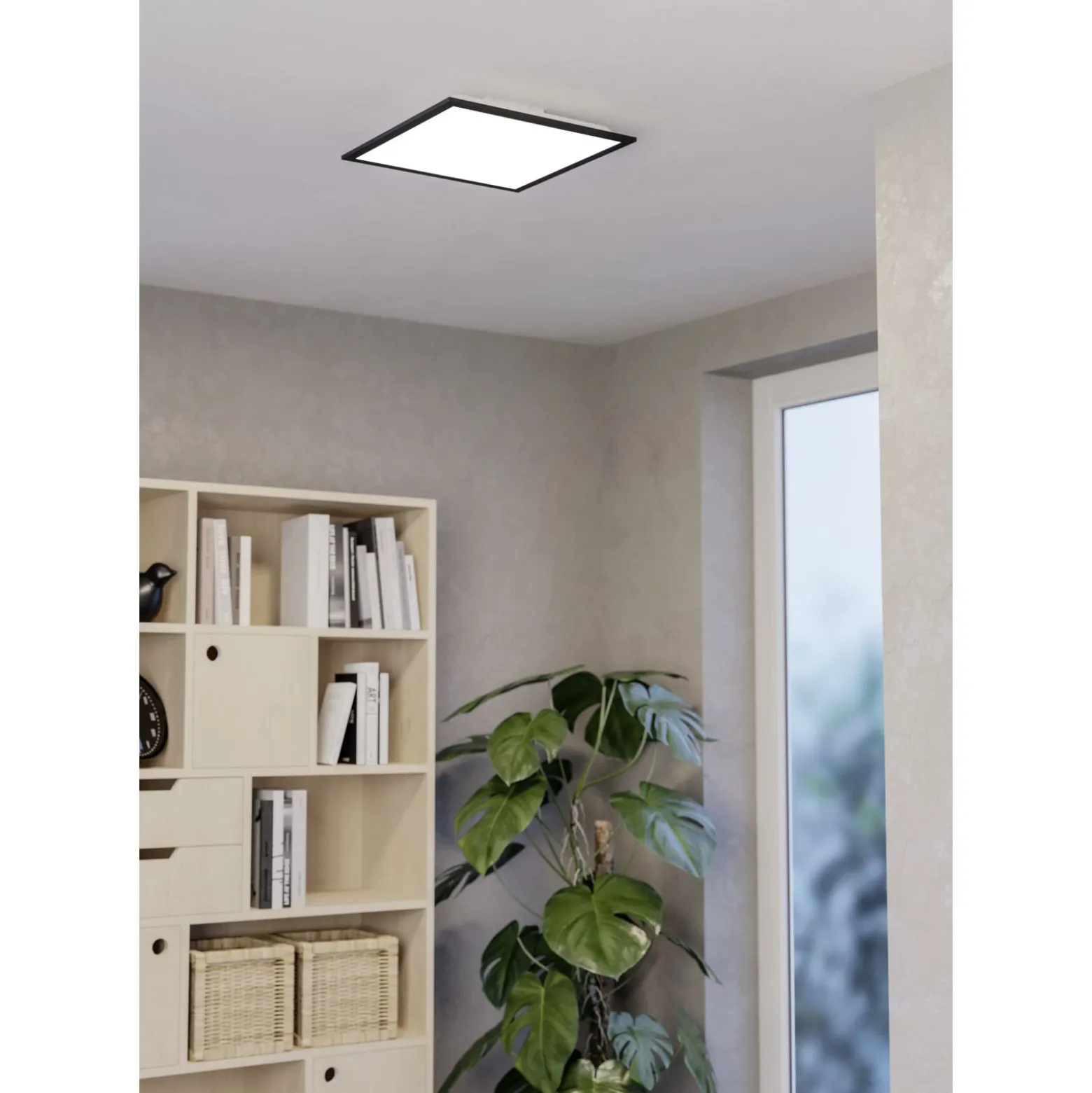 Eglo Taklampa Moradillo-Z Stål Svart 19W 2300lm - 827-865 Justerbar Vit | Dimbar