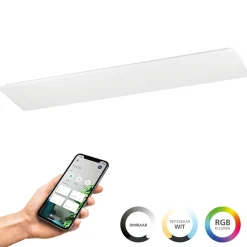 Eglo Taklampa Moradillo-Z Stål Vit 34W 4400lm - 827-865 Justerbar Vit | Dimbar