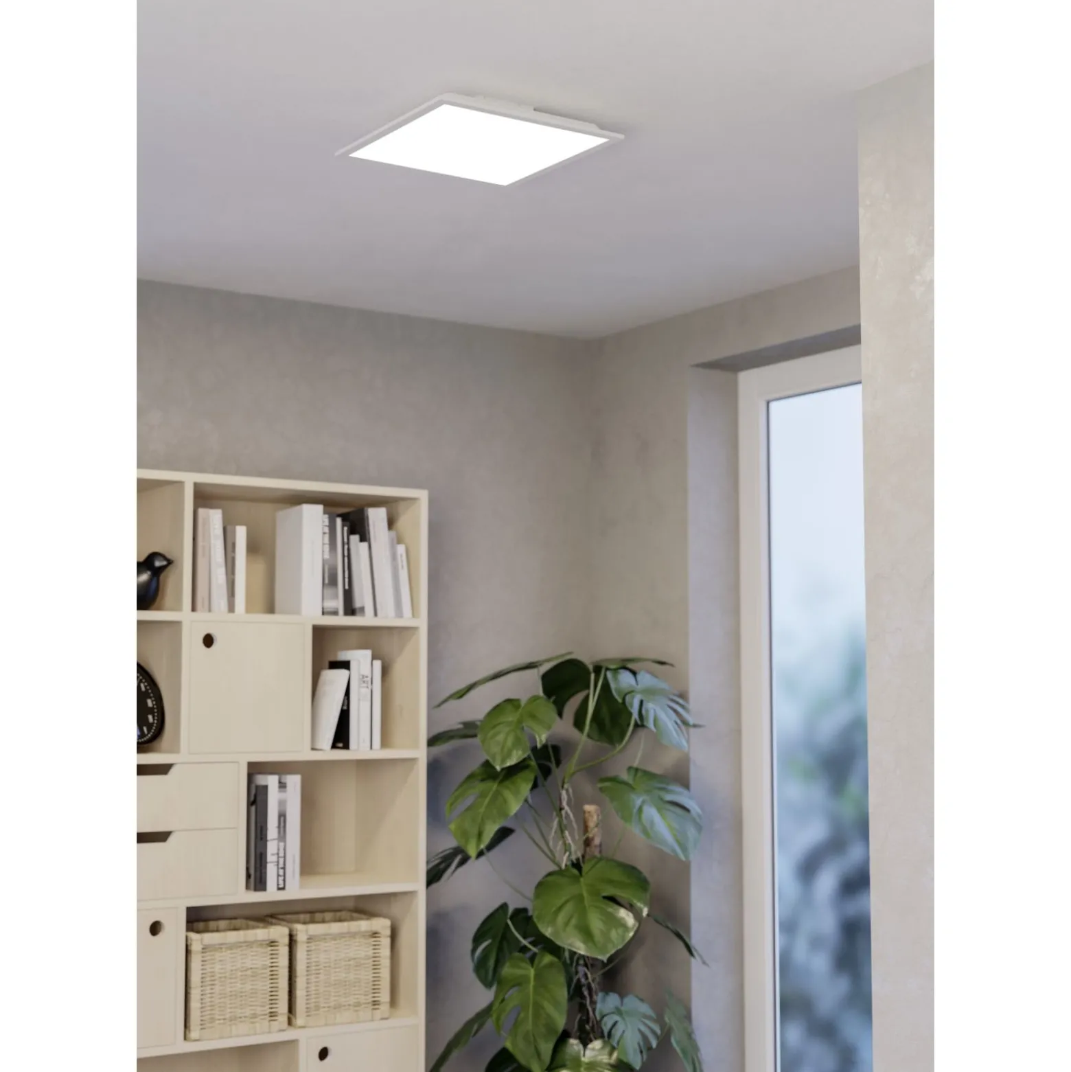 Eglo Taklampa Moradillo-Z Stål Vit 19W 2300lm - 827-865 Justerbar Vit | Dimbar