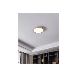 Eglo Taklampa Musurita Stål Trä Vit 14.6W 1600lm - 830 Varm Vit | IP20