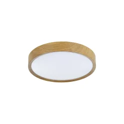 Eglo Taklampa Musurita Stål Trä Vit 14.6W 1600lm - 830 Varm Vit | IP20