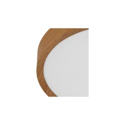 Eglo Taklampa Musurita Stål Trä Vit 14.6W 1600lm - 830 Varm Vit | IP20
