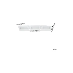 Eglo Taklampa Padrogia-Z Stål Vit 9.7W 1170lm - 827-865 Justerbar Vit + RGB | IP20 - Zigbee Dimbar