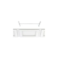 Eglo Taklampa Padrogia-Z Stål Vit 9.7W 1170lm - 827-865 Justerbar Vit + RGB | IP20 - Zigbee Dimbar