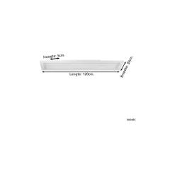 Eglo Taklampa Padrogia-Z Stål Vit 9.7W 1170lm - 827-865 Justerbar Vit + RGB | IP20 - Zigbee Dimbar
