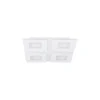 Eglo Taklampa Padrogia-Z Stål Vit 9.7W 1170lm - 827-865 Justerbar Vit + RGB | IP20 - Zigbee Dimbar