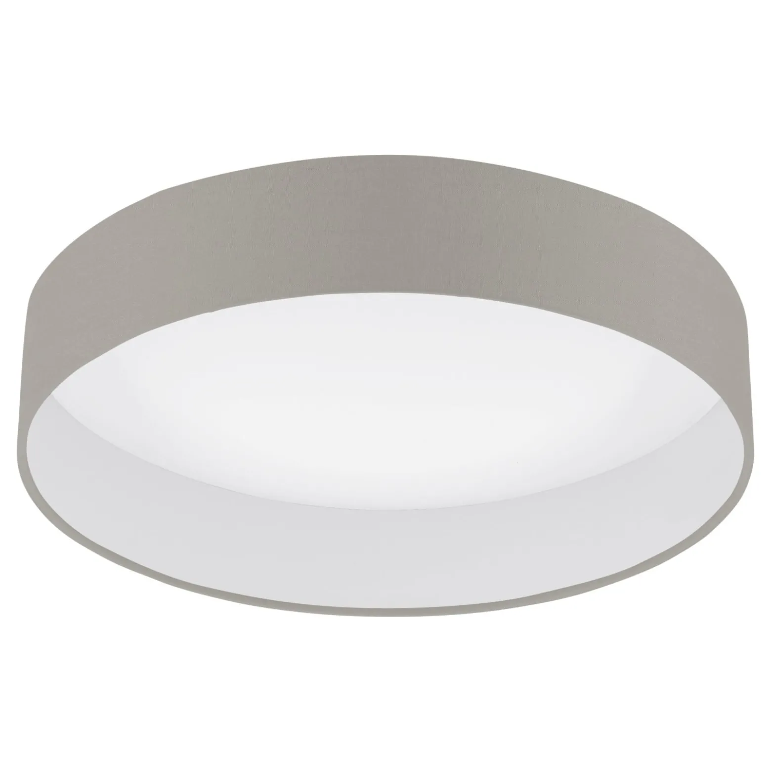 Eglo Taklampa Palomaro 1 Plast Vit 18W 2000lm - 830 Varm Vit | 405mm - Dimbar