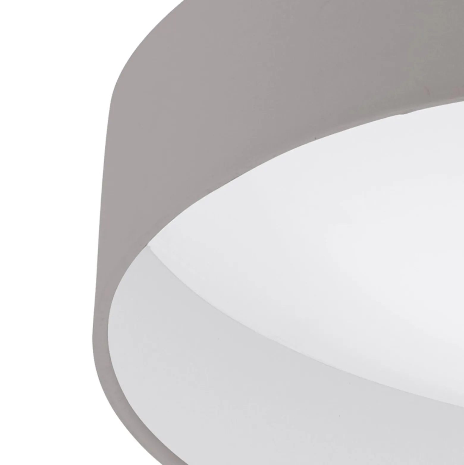Eglo Taklampa Palomaro 1 Plast Vit 18W 2000lm - 830 Varm Vit | 405mm - Dimbar